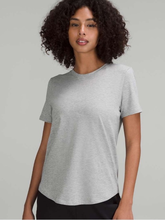 lululemon athletica Tops - lululemon Love Crewneck in Heathered Core Light Grey Size 4